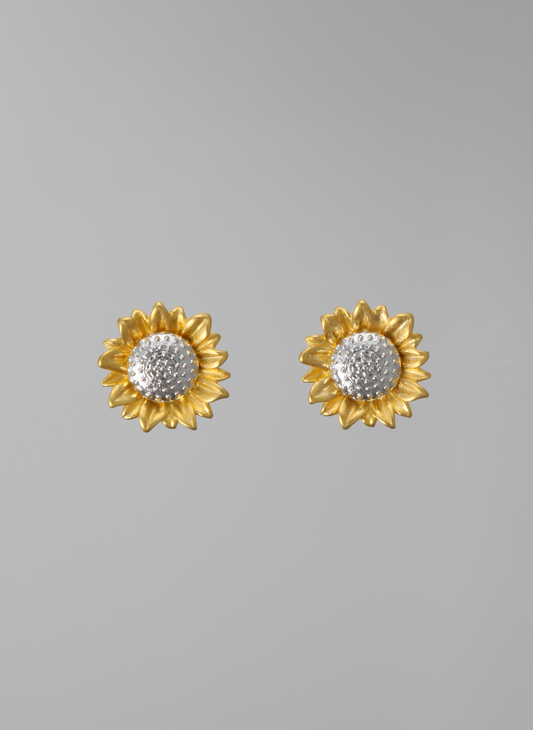Sunflower Stud Earrings