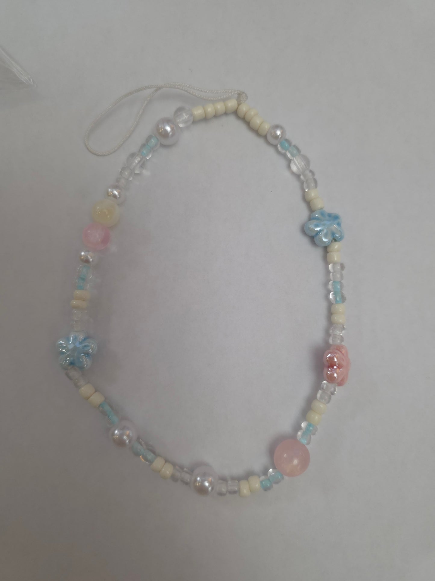 Phone Beaded Charm