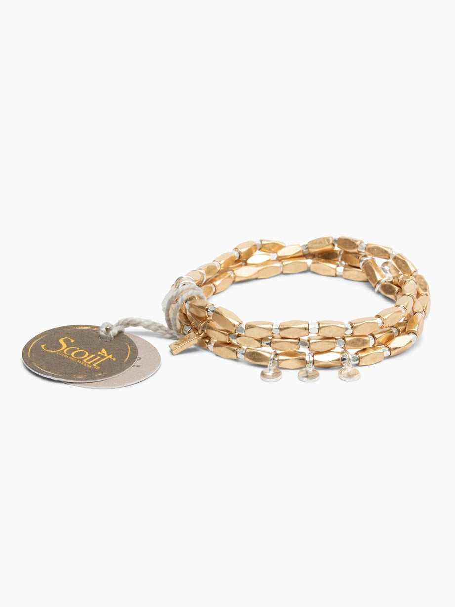 Metal Wrap - Iconic/Disc/Gold & Silver