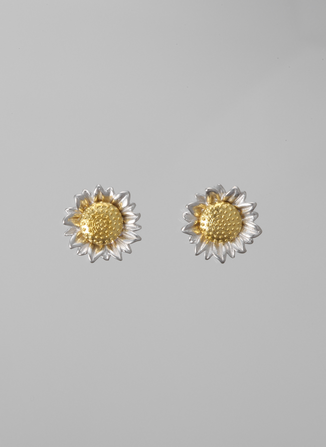 Sunflower Stud Earrings