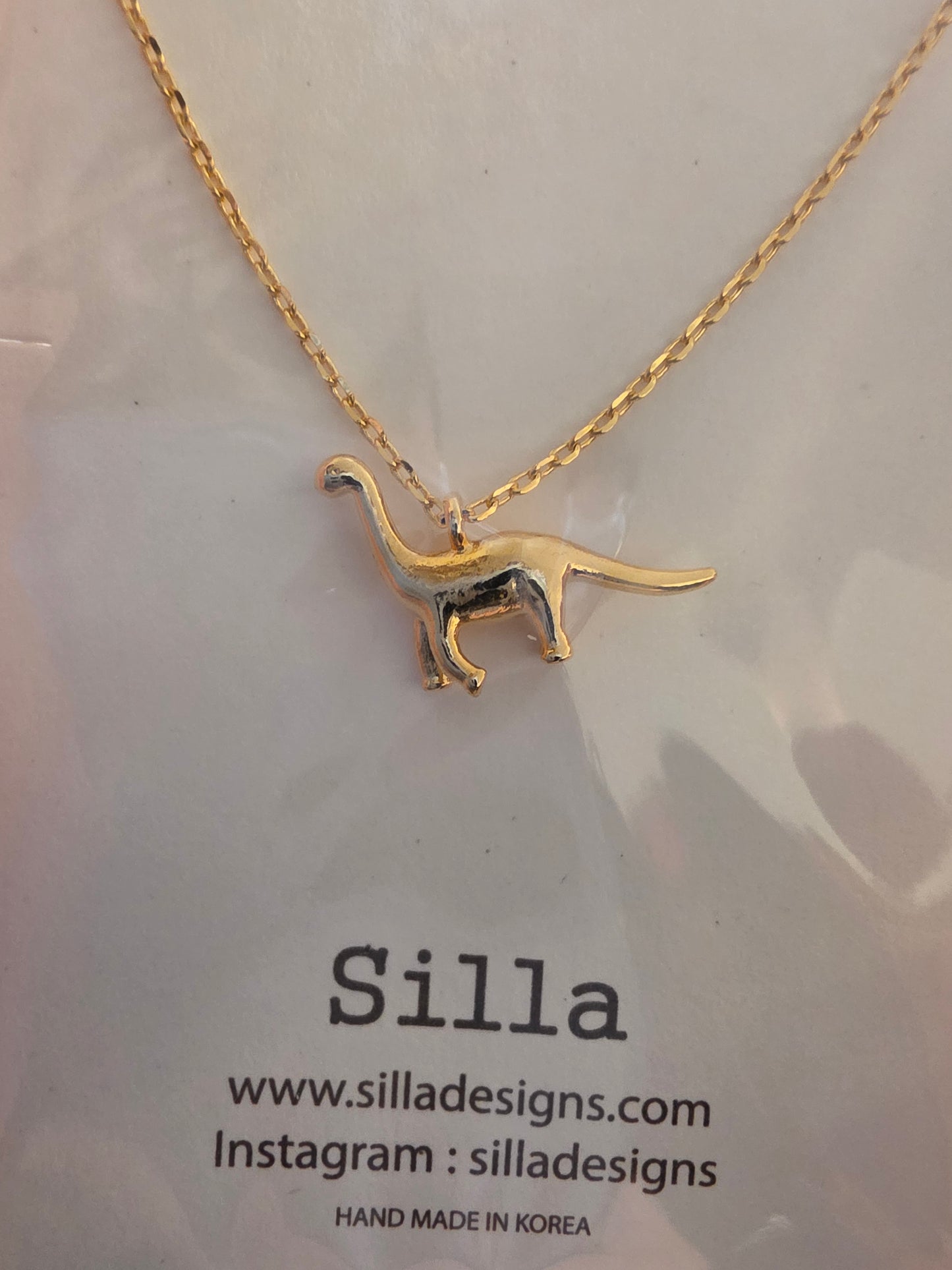 Brachiosaurus Necklace