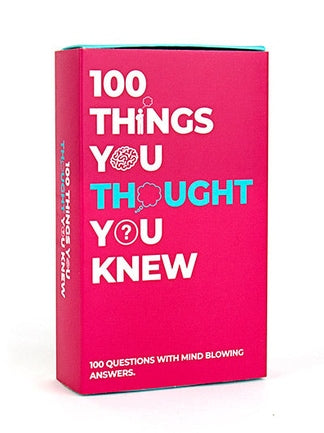 Things You Thought You Knew