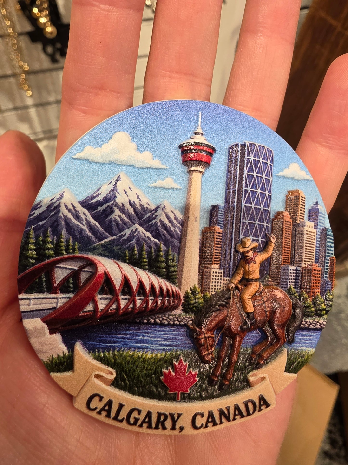 Calgary magnet I Calgary stampede + Downtown (4)