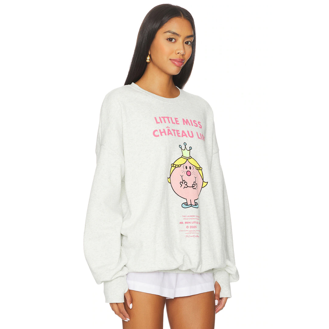 Little Miss Chateau Life - Jump Jumper - Pebble Heather