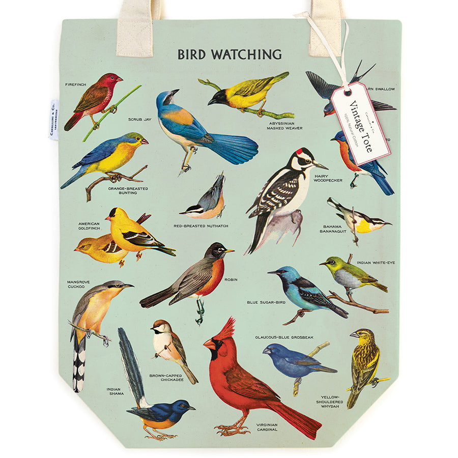 Vintage Tote | Bird Watching