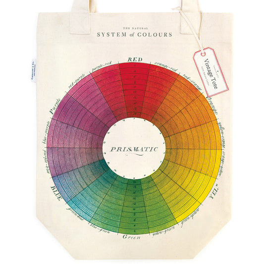Vintage Tote | Chromatic Scale of Colors