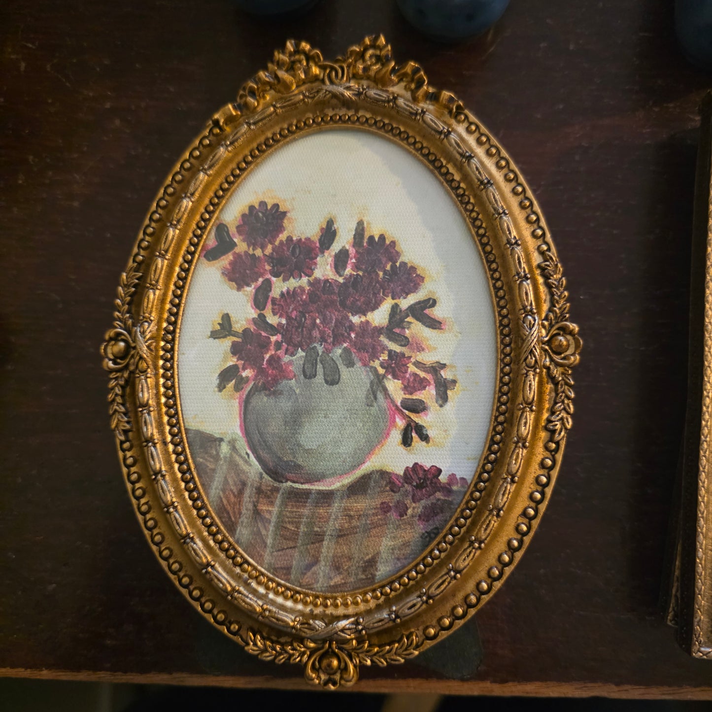 Pewter & Glass Photo Frames with Art