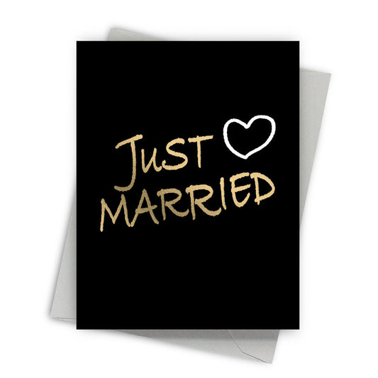 Just Married Newlywed Cards