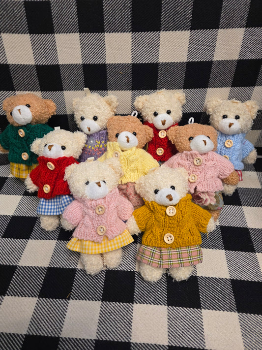 Assorted Baby Bear with Sweater and Skirt