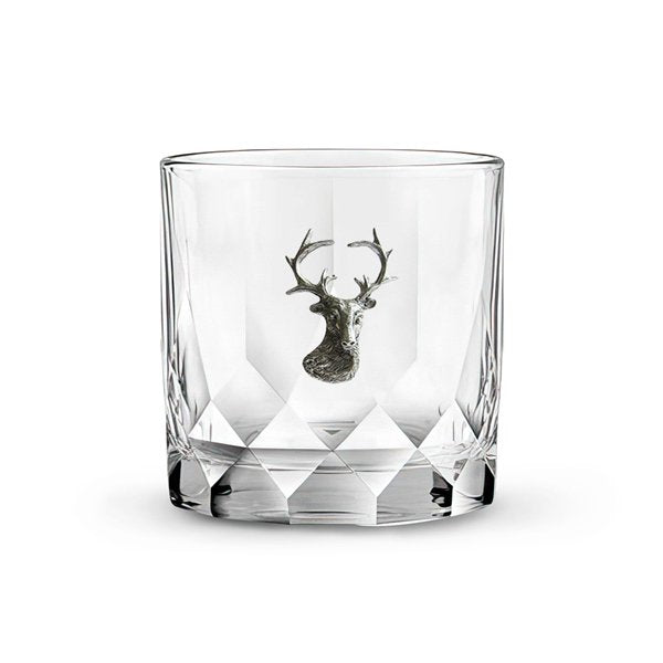 Menagerie Stag Head Classic Rocks Glass/Tumbler