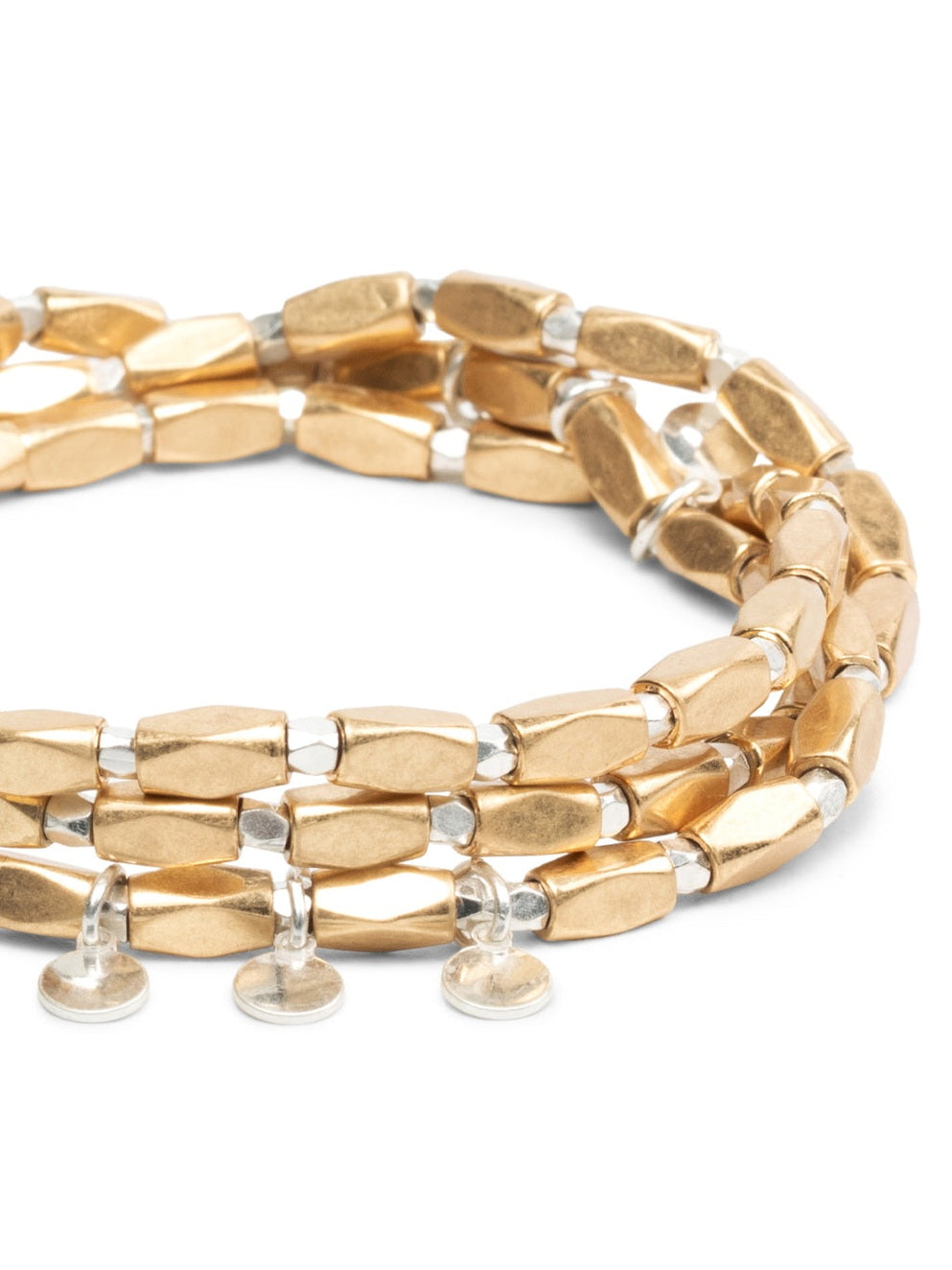 Metal Wrap - Iconic/Disc/Gold & Silver