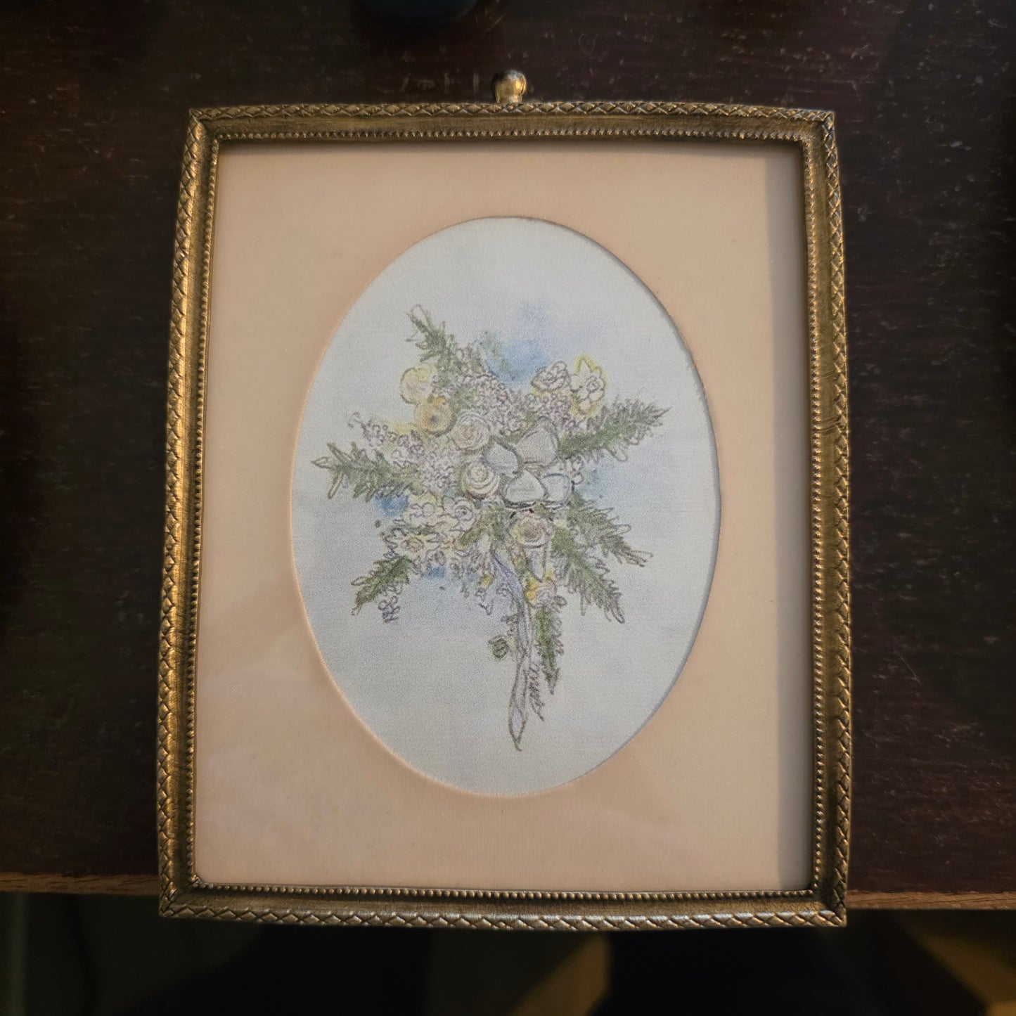 Pewter & Glass Photo Frames with Art