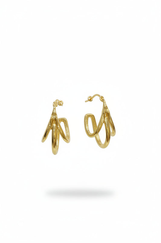 Chandelier Hoop Earrings