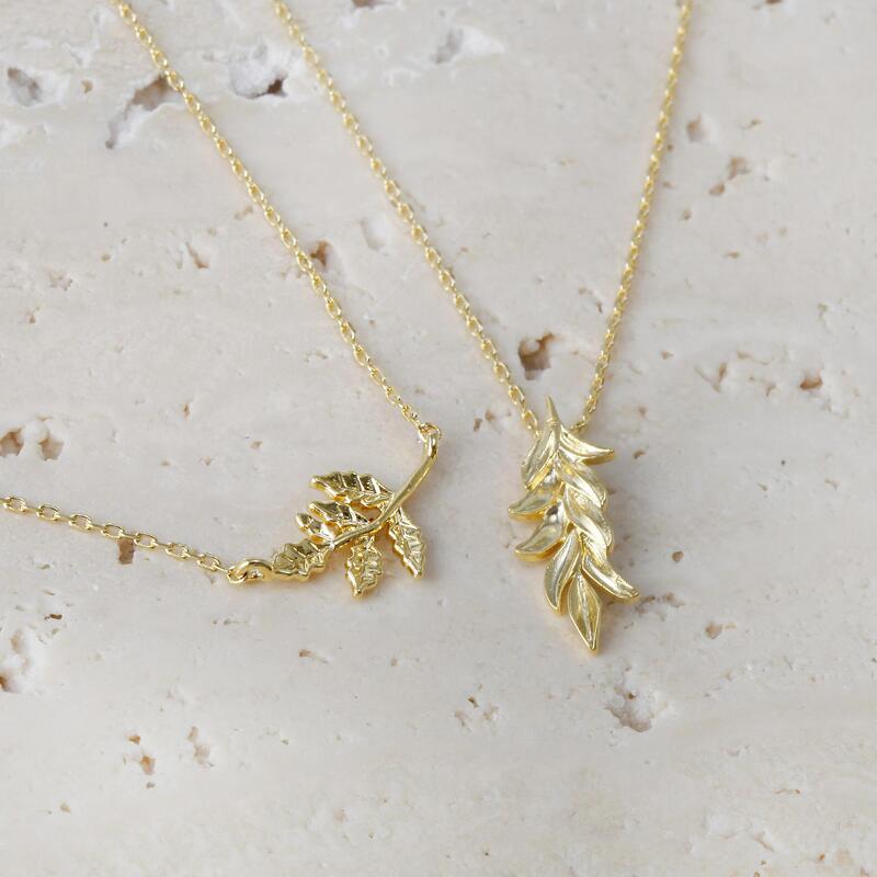 kn218 Wheat Necklace