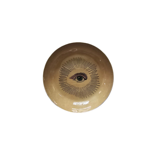 Eye | Round Enamel Tray