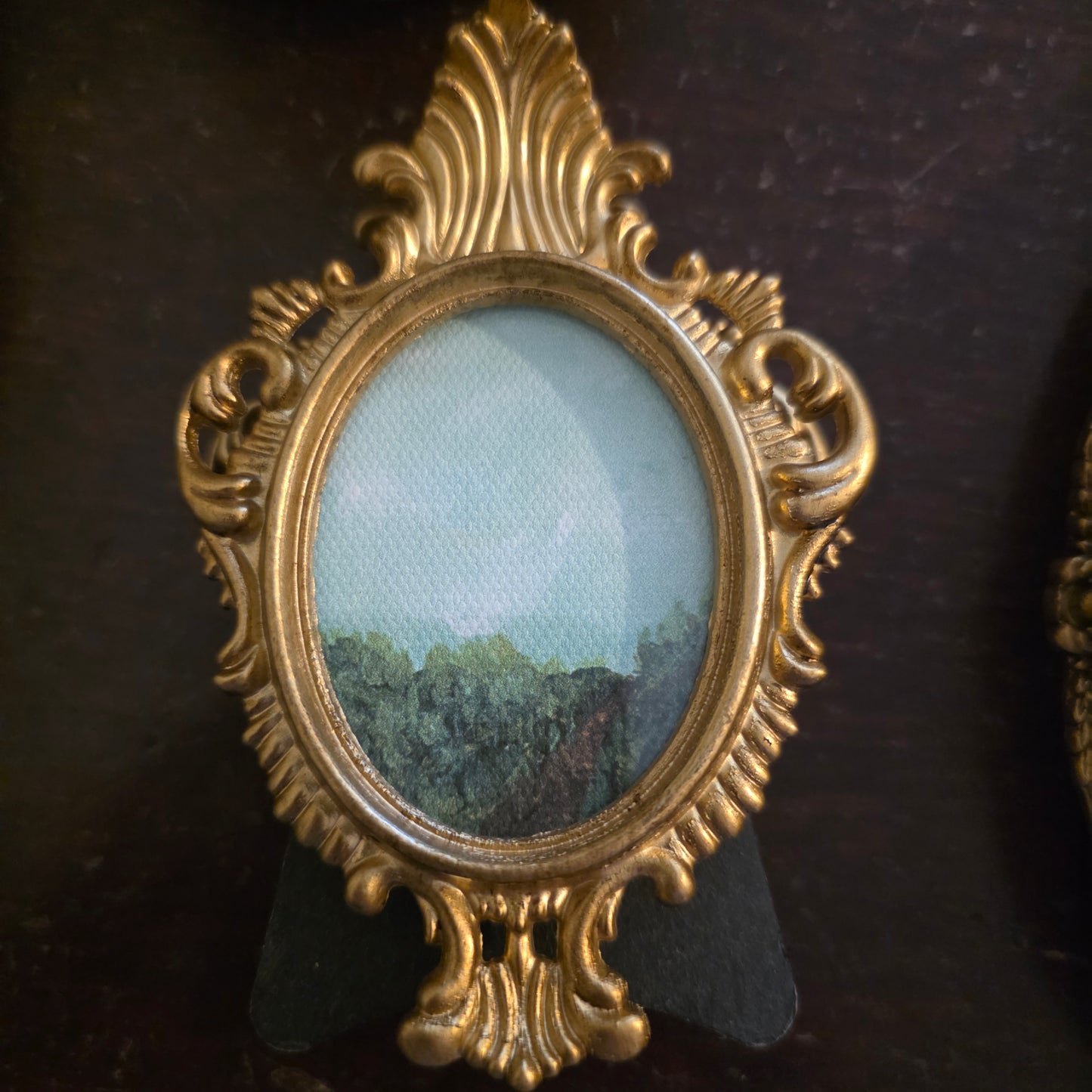 Pewter & Glass Photo Frames with Art