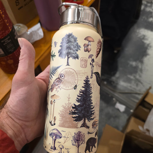 Forest 32 oz Steel Bottle