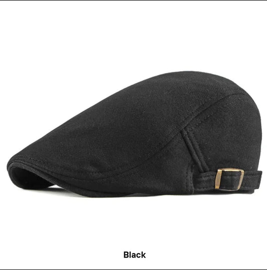 Summer Cotton Berets Solid Color