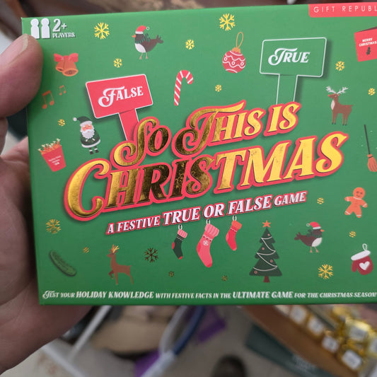 Festive True or False - So This is Christmas