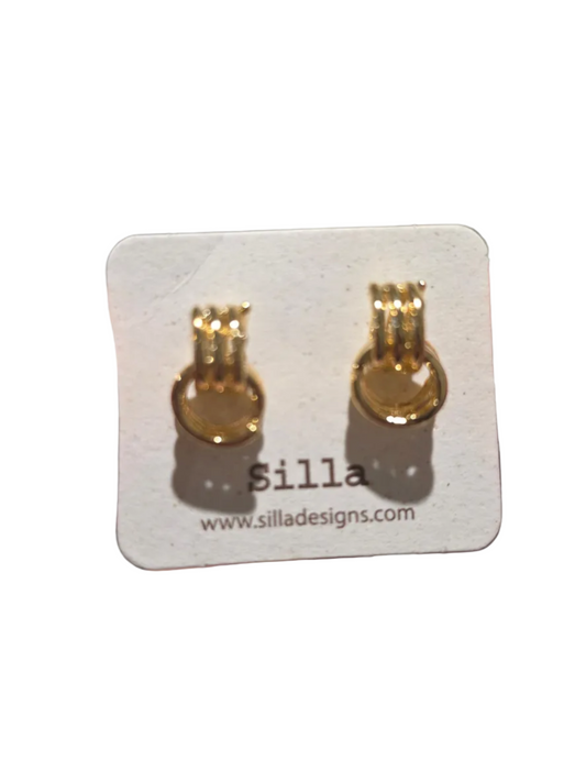 Bind Stud Earring