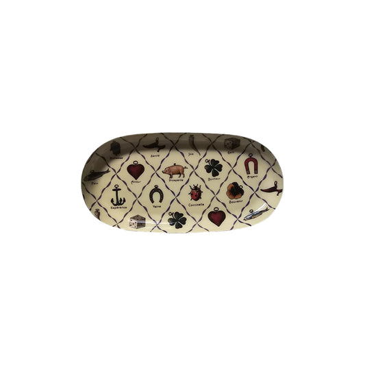 Charms | Oval Enamel Tray