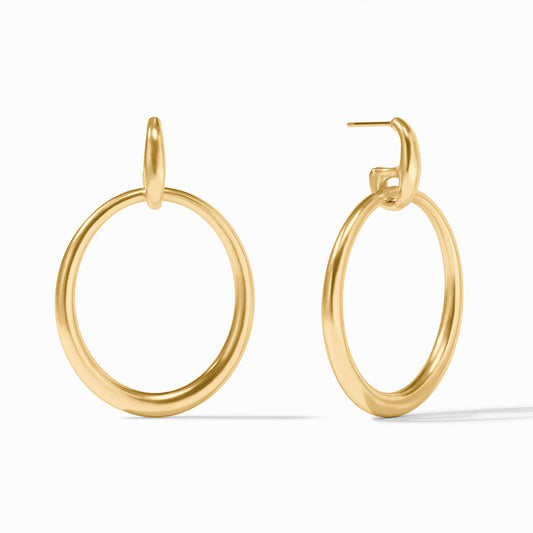 laguna Door Nock Hoop Earring