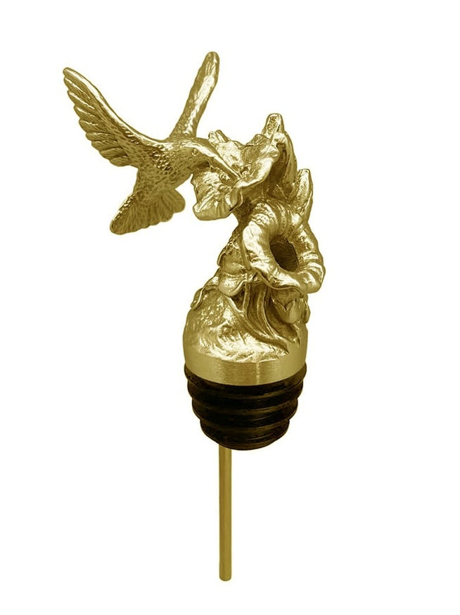 Menagerie Titanium Gold Hummingbird Pourer