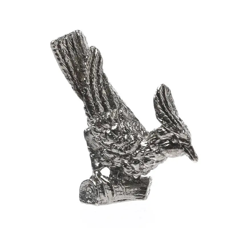 Mini Pewter Roadrunner Bird Figurine
