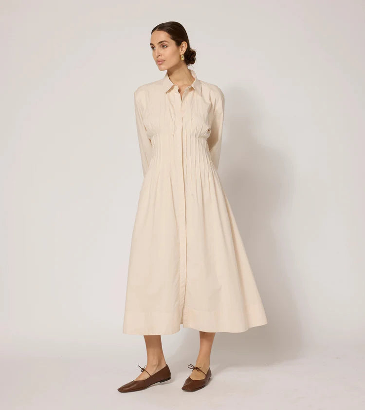 Rosabella Midi Dress | Vintage Ivory