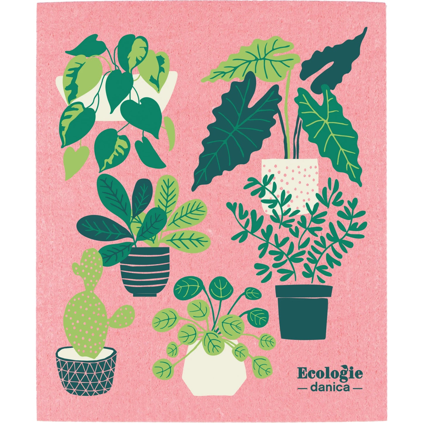 Let It Grow Swedish Sponge Cloth