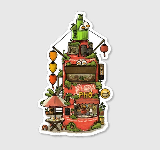 Sriracha Bottle Pho Store