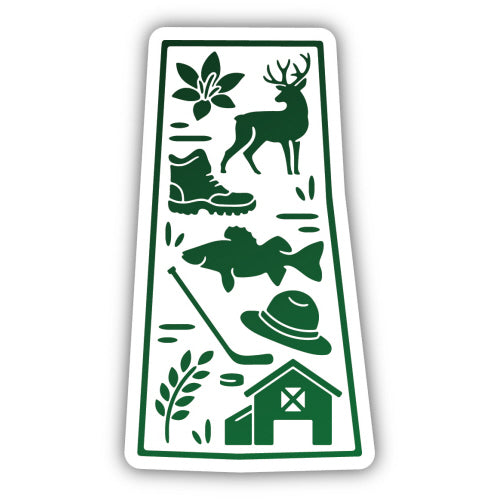 SASKATCHEWAN ICONS | STICKER