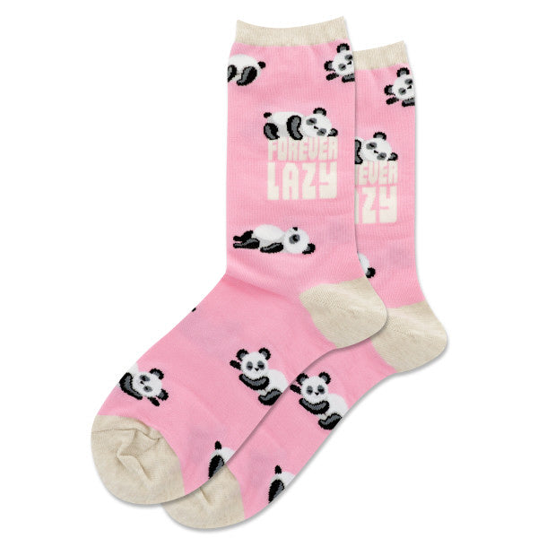 HOTSOX Women's Lazy Panda Socks