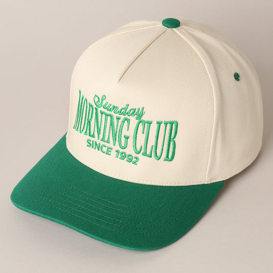 Sunday Morning Club Two-Tone Trucker Hat