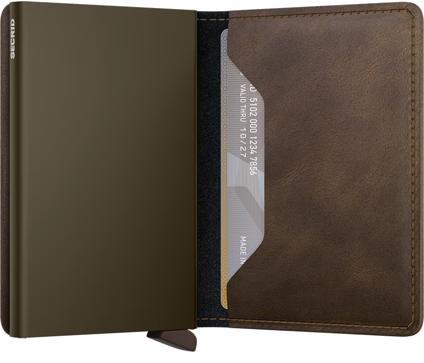 Slimwallet Vintage Oak