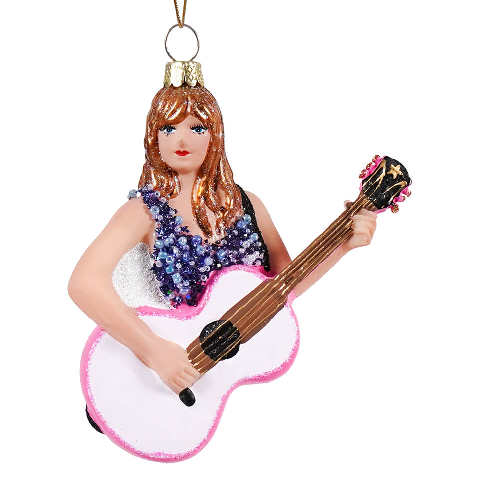 Taylor Swift Playing Guitar  Ornament