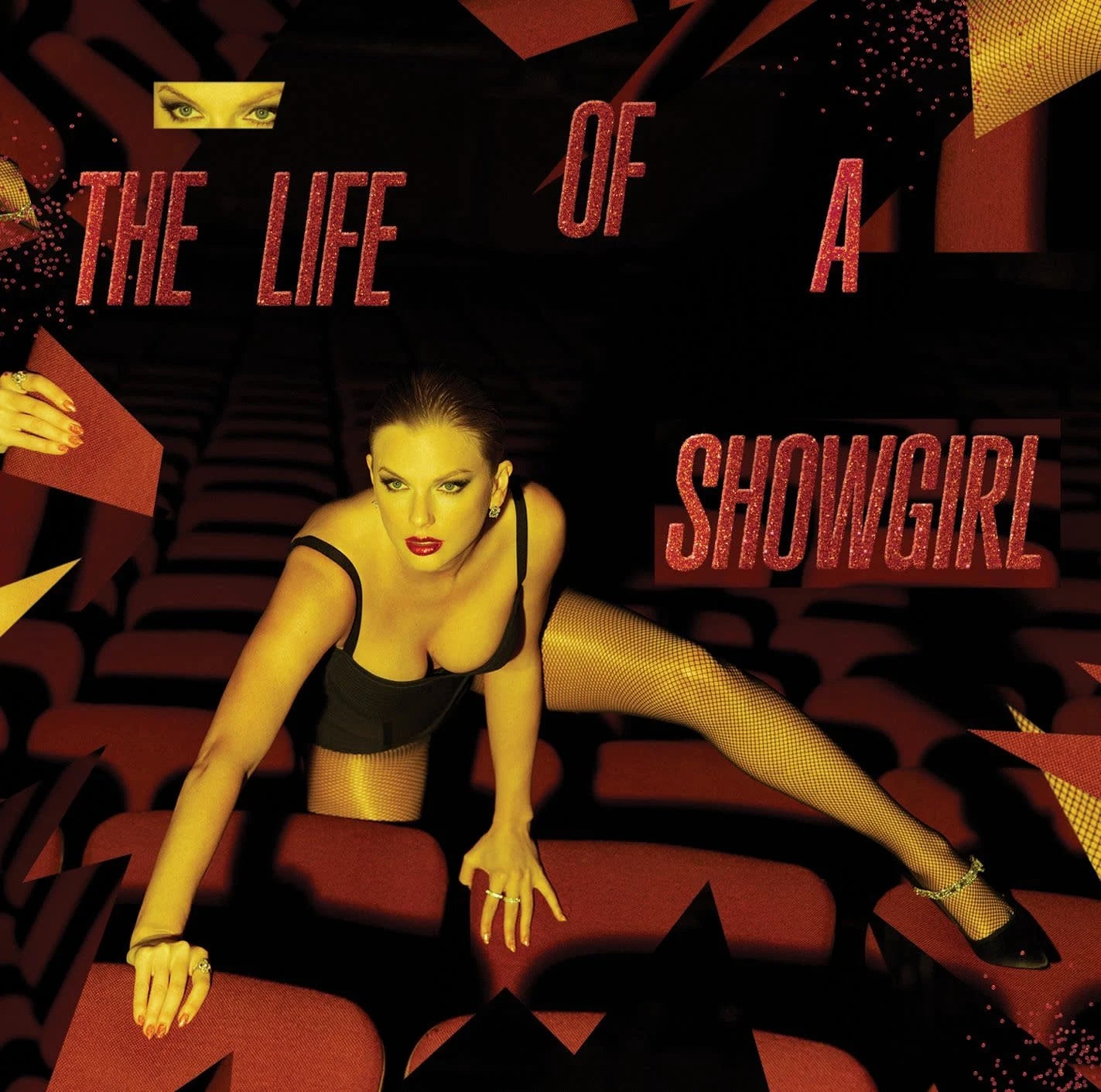 T.S. Life of a Showgirl It's Frightening Album Coaster