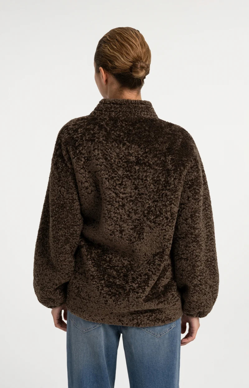 Teddy Kimono Wrap Jacket
