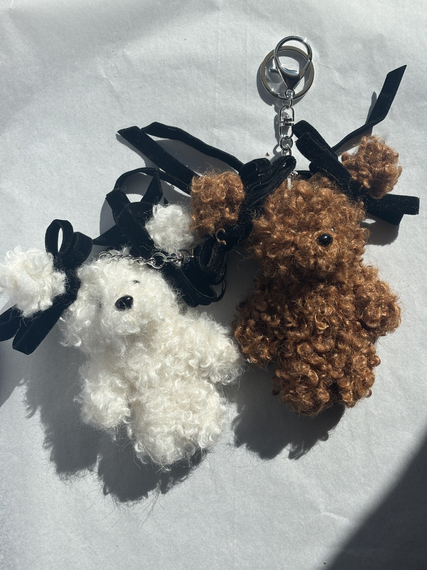 Bowtiful Poodle | Keychain