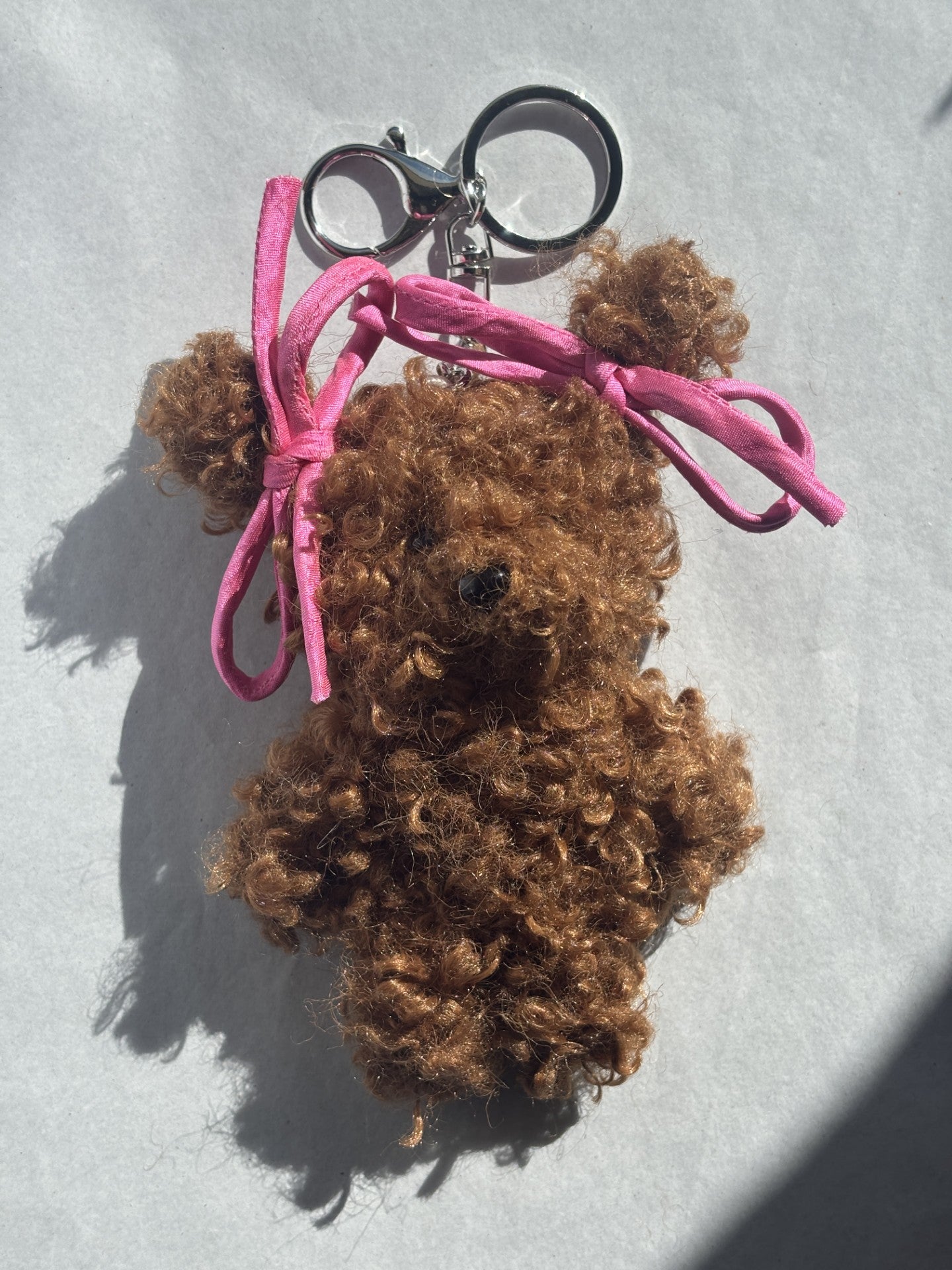 Bowtiful Poodle | Keychain
