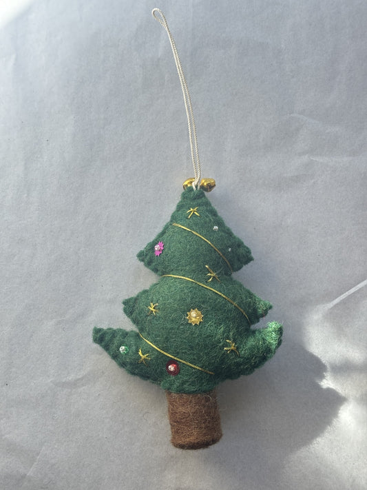 Felt Ornament | Christmas Tree