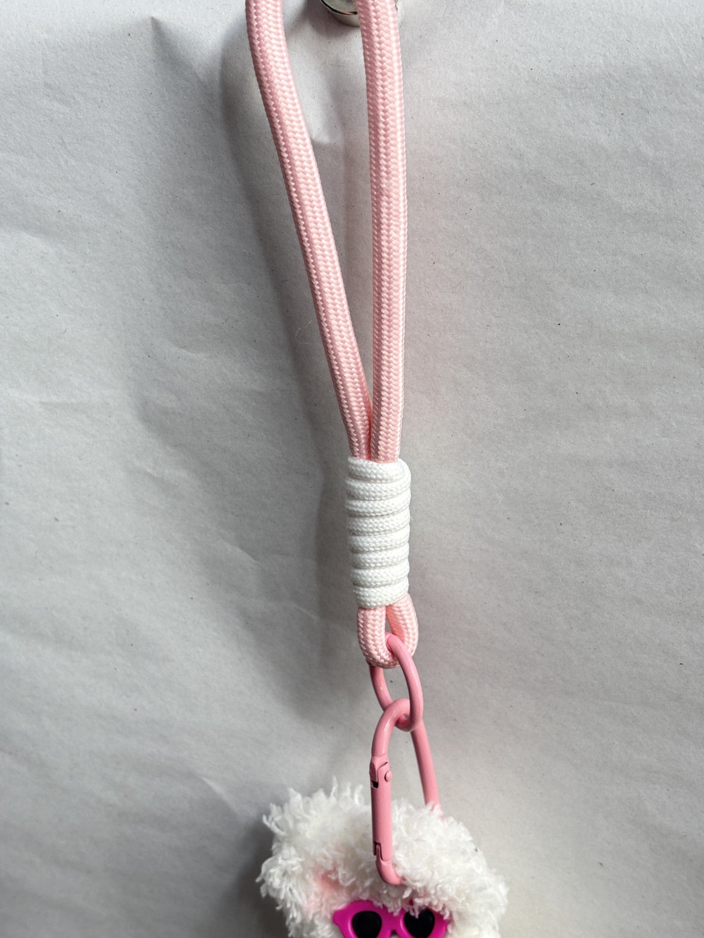 Fuzzy Fashion Bunny | Keychain