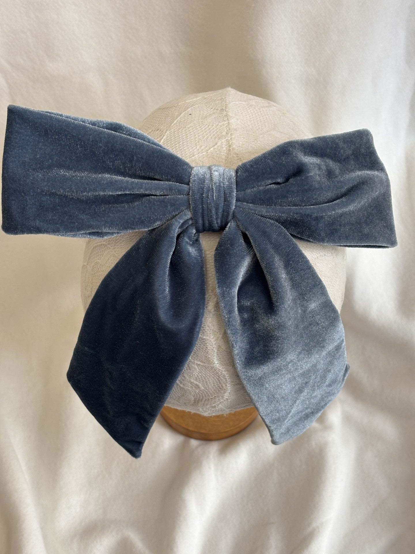 Velvet Bow Hair Clip