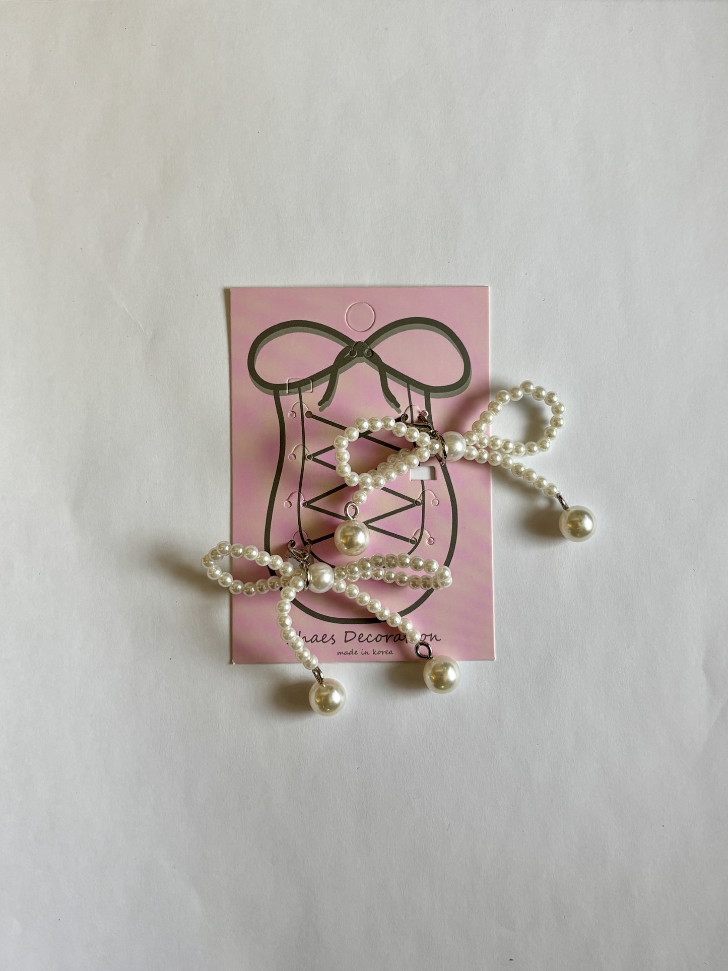 Pearl Bow | Shoe Accessory