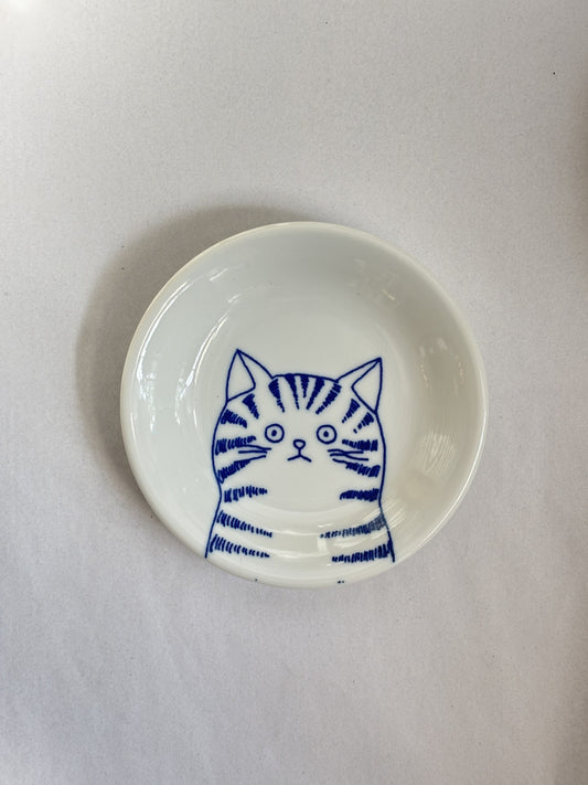 Meh Cat Curved Plate