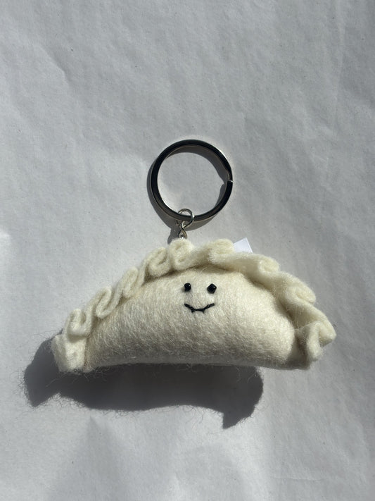 Felt Keychain | Dumpling