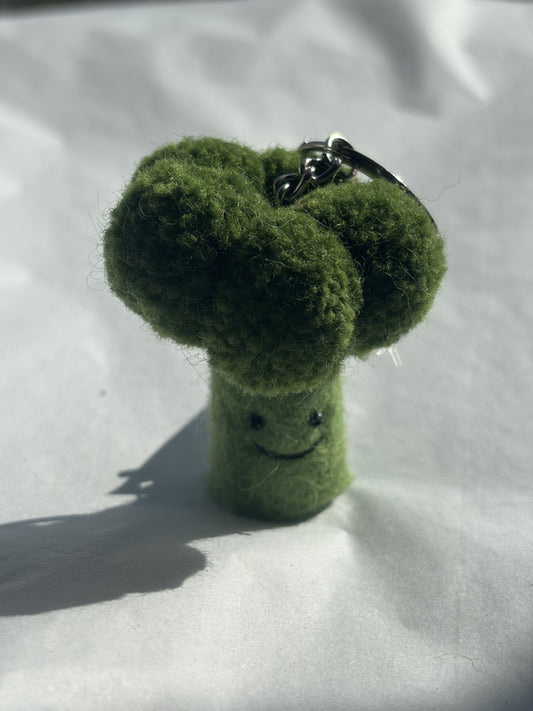Felt Keychain | Broccoli