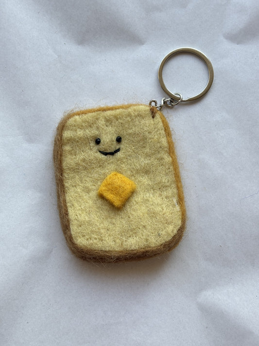 Felt Keychain | French Toast