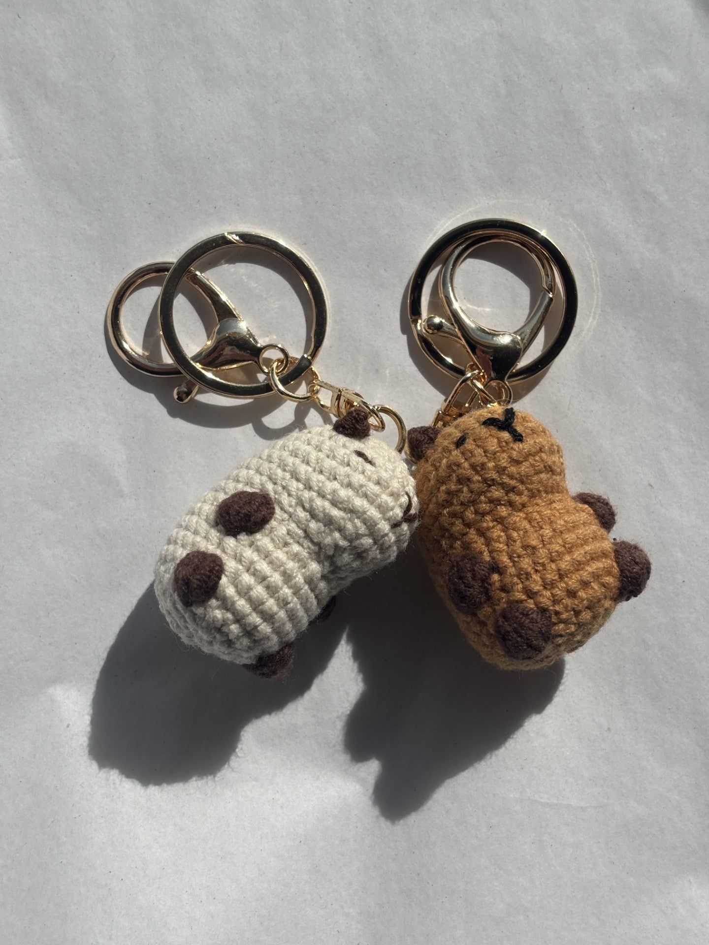 Small Crochet Keychain | Sleepy Animals