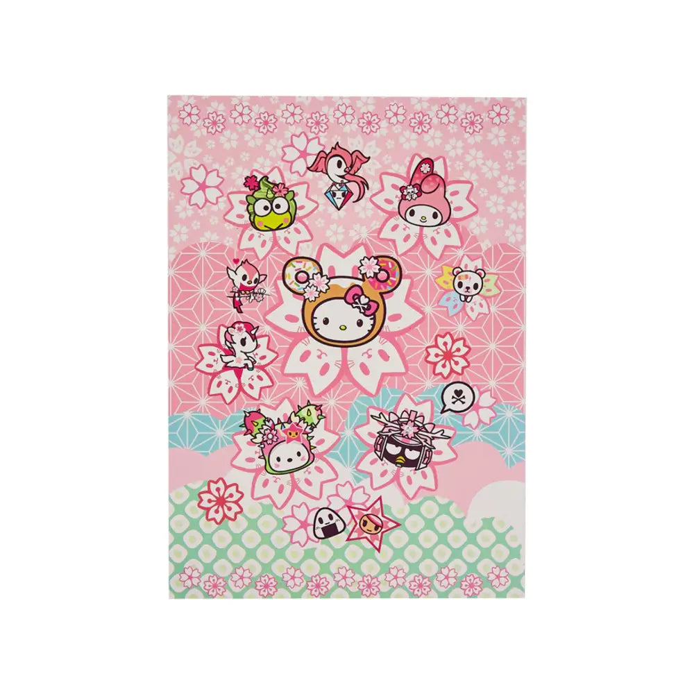 tokidoki x Hello Kitty and Friends Sakura Festival Notebook